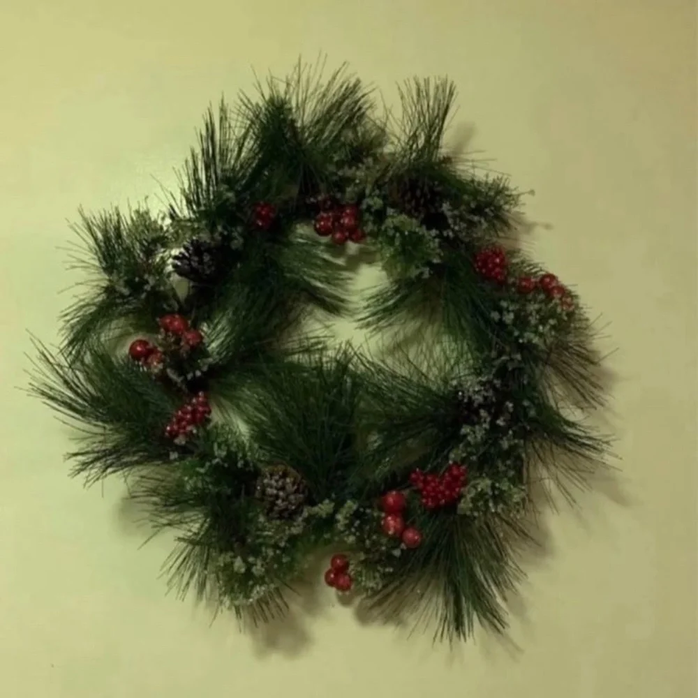 Artificial Christmas wreath